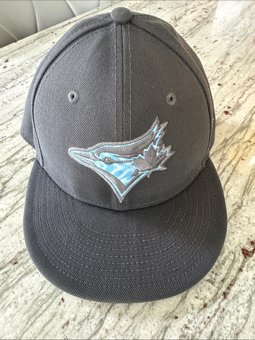 New Era Toronto Blue Jays light blue/gray fitted cap